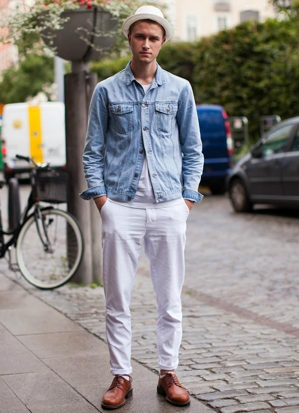 8 ways to wear white jeans or pants. – Slick & Trendy
